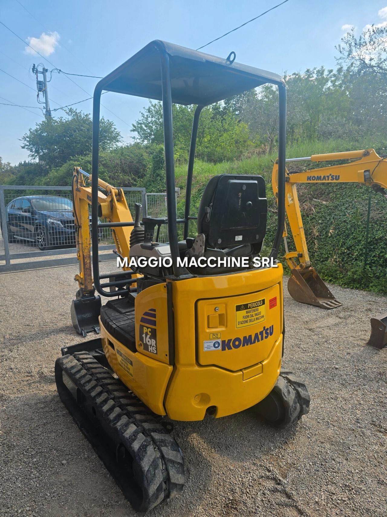 Miniescavatore Komatsu PC 16 R3 HS