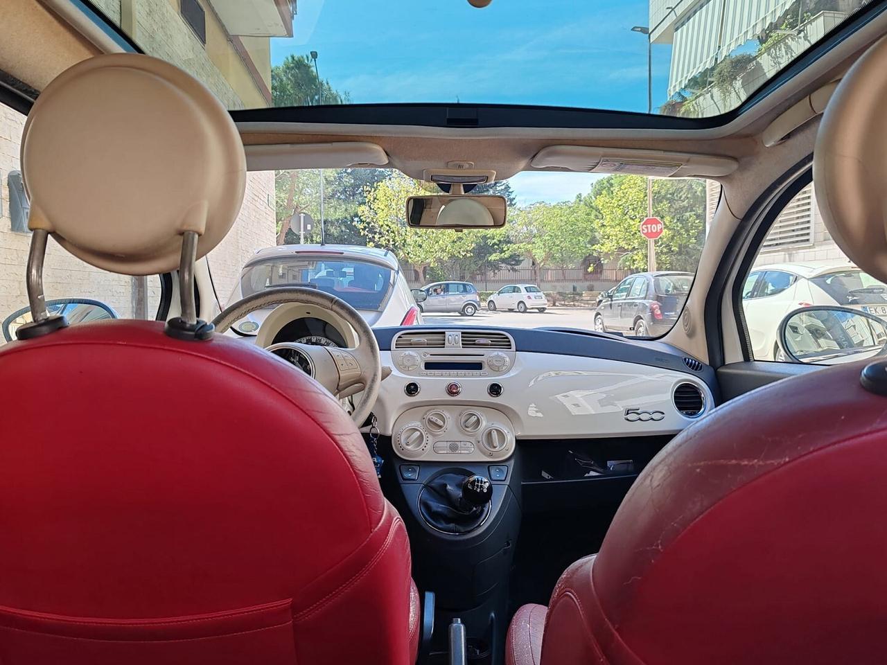 FIAT 500 1.3 MJET 75 CV SPORT +TETTO+POLTRONE FRAU