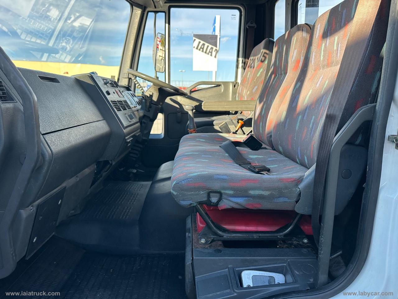 EUROCARGO TECTOR 75E15 RIBALTABILE CON GRU-PINZA ROTANTE