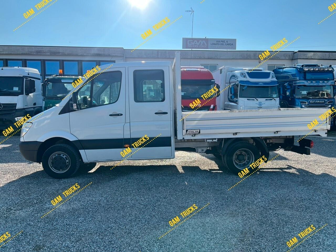 Mercedes Sprinter 413CDi doppia cabina cassone fisso