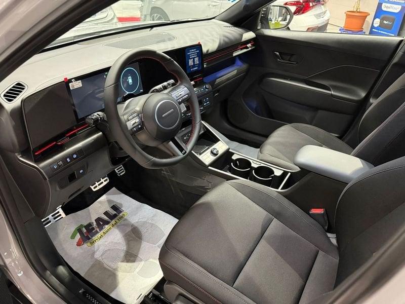 Hyundai Kona Kona 5p 1.6 GDI HEV HYBRID DCT 138cv complessivi NLine