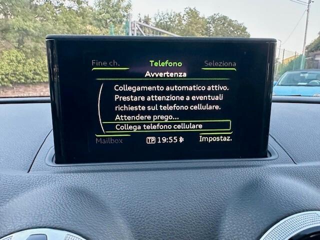 Audi A3 SPB 2.0 TDI 184 CV Quattro S LINE