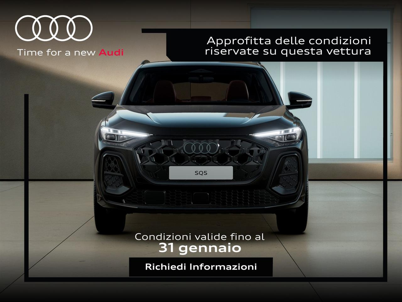 Audi SQ5 ssportback 3.0 tfsi mhev+ sport attitude quattro 367cv s-tronic