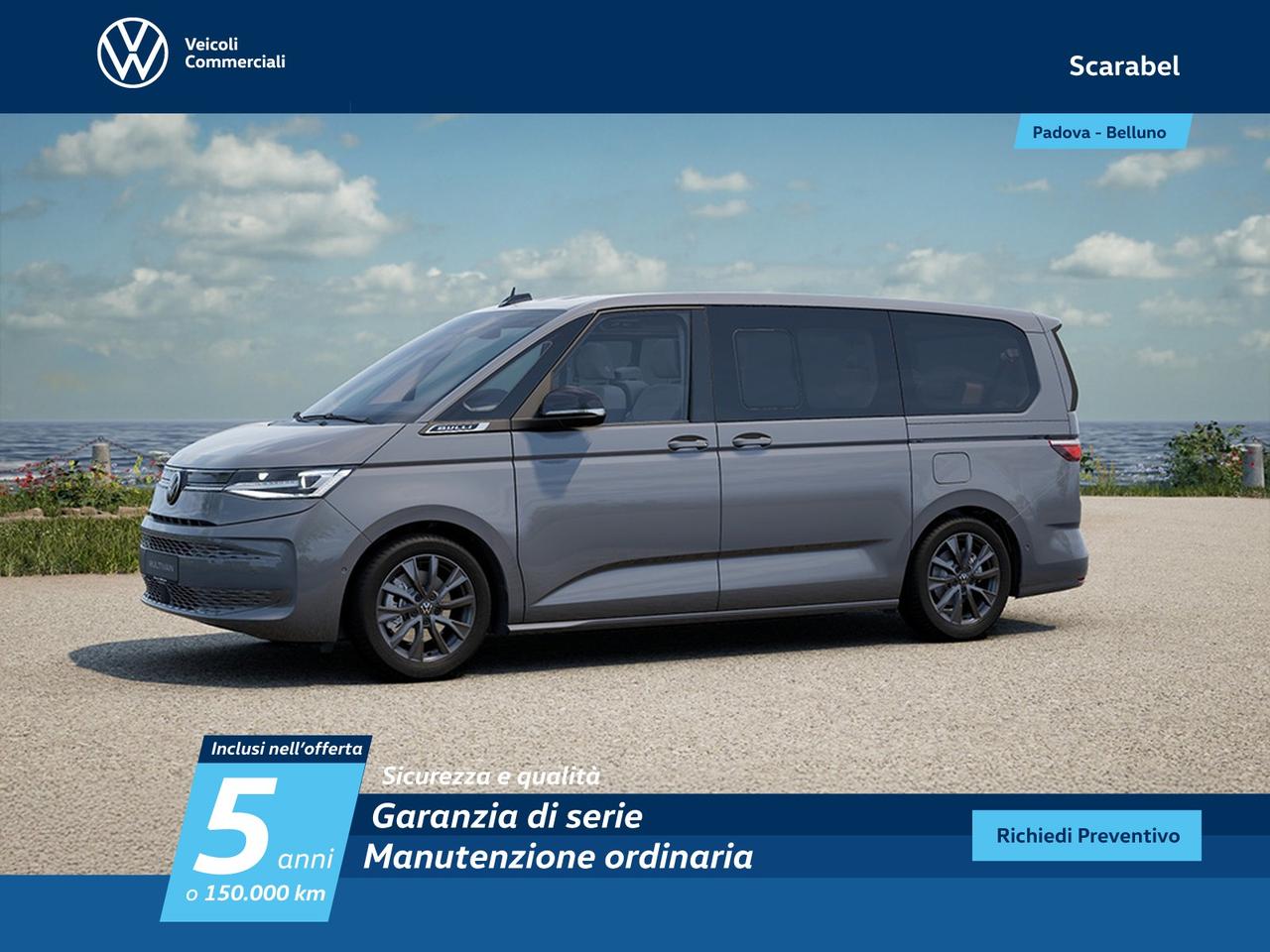 Volkswagen T7 Multivan lungo 2.0 tdi life 150cv dsg 7p.ti