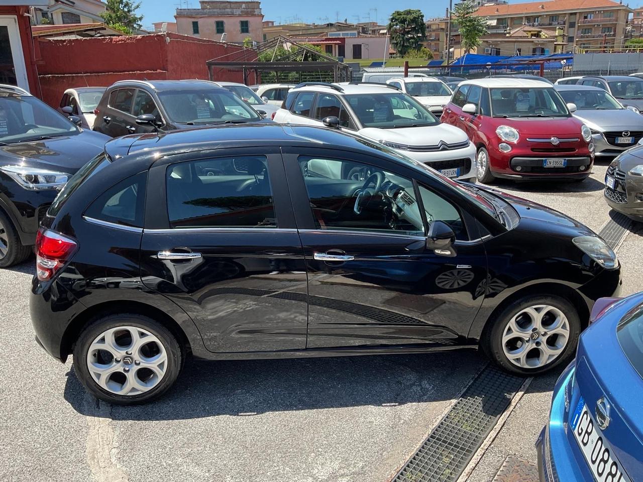 C3 1.2 VTi 82 Exclusive-( 50 mila km)-UNIPRO-rate-garanzia