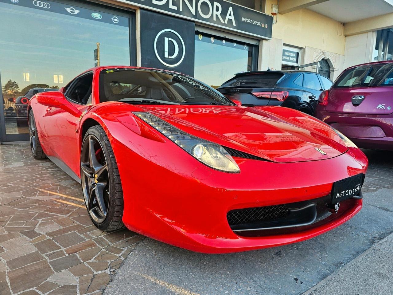 Ferrari 458 Italia DCT Coupe 4.5 Italia#AUTO#ROSSOCORSA#LED#NAVI#PELLE