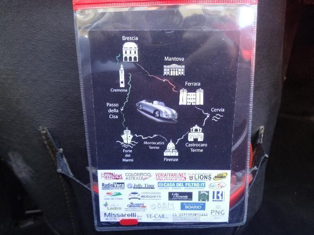 Citroen DS CABRIO - TARGHE ORIGINALI - n°46 DELLA 500 MIGLIA