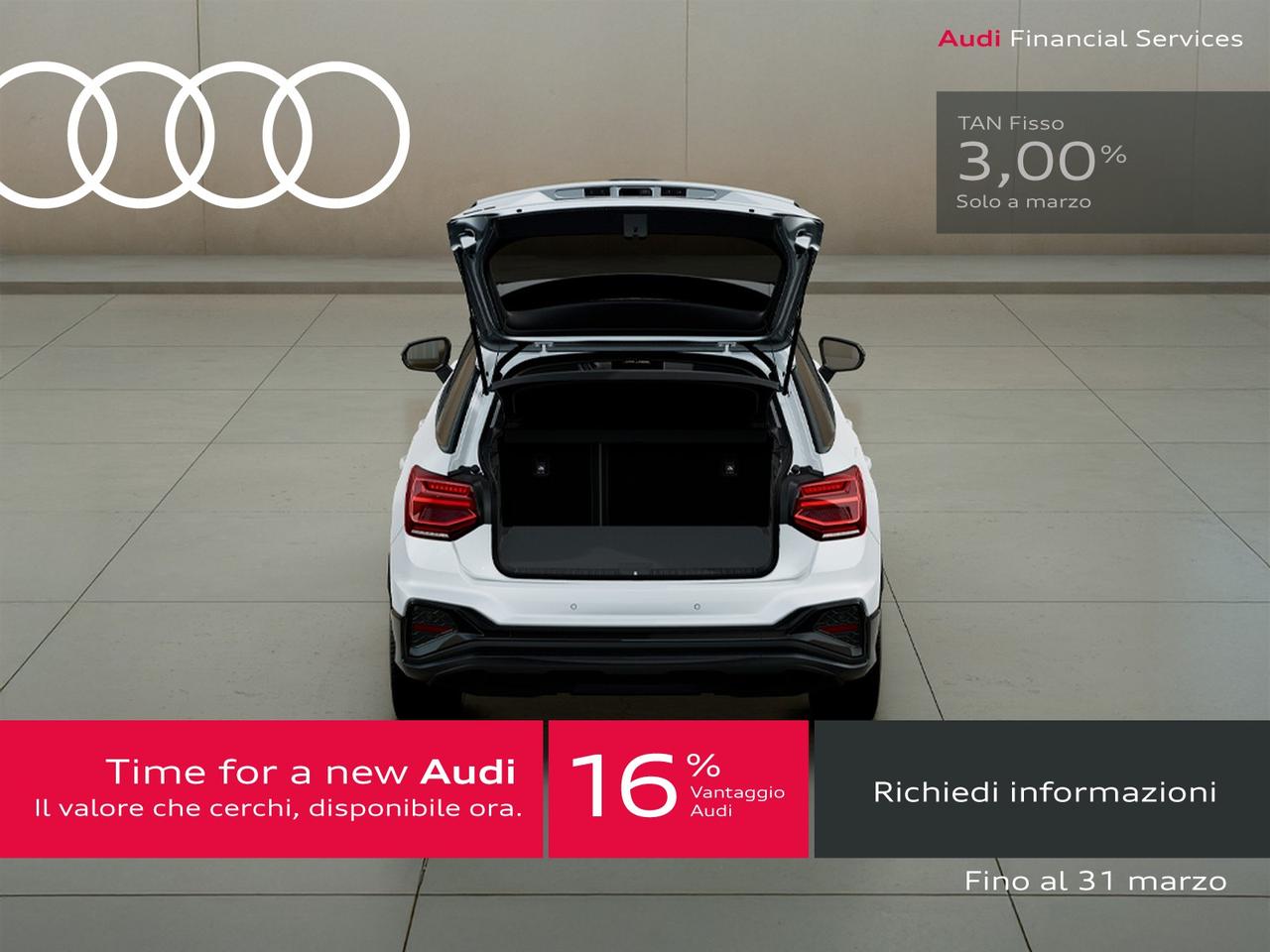 Audi Q2 35 2.0 tdi identity black s-tronic