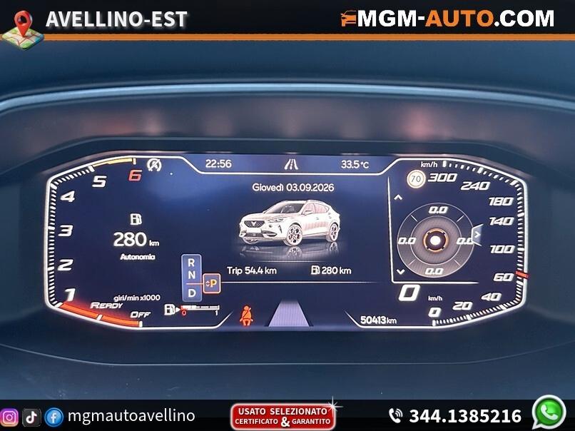 Cupra Formentor 2.0 TDI 4Drive DSG