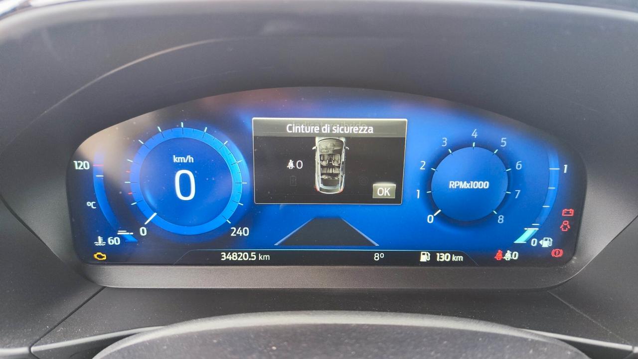 Ford Focus 1.0 EcoBoost Hybrid 125 CV SW ST-Line X