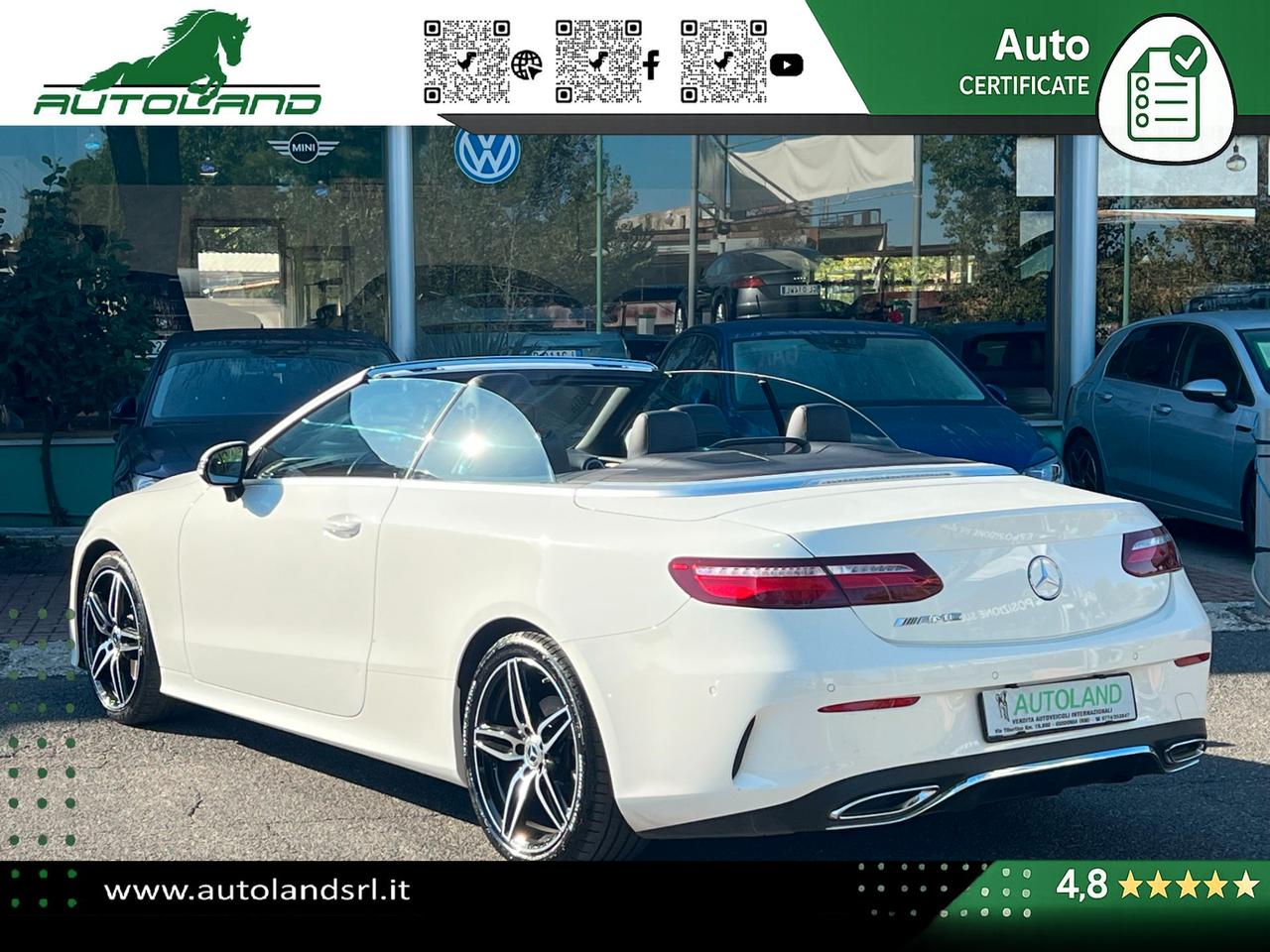 Mercedes E 220 Premium Plus 9G-Tronic Plus Cabrio