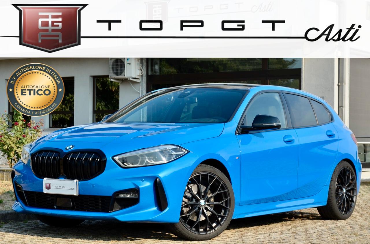BMW 116d MSPORT 116cv AUTO, SERVICE BMW, UFF ITALIANA, FARI LED, NAVI, LUCI AMBIENTE, PERMUTE