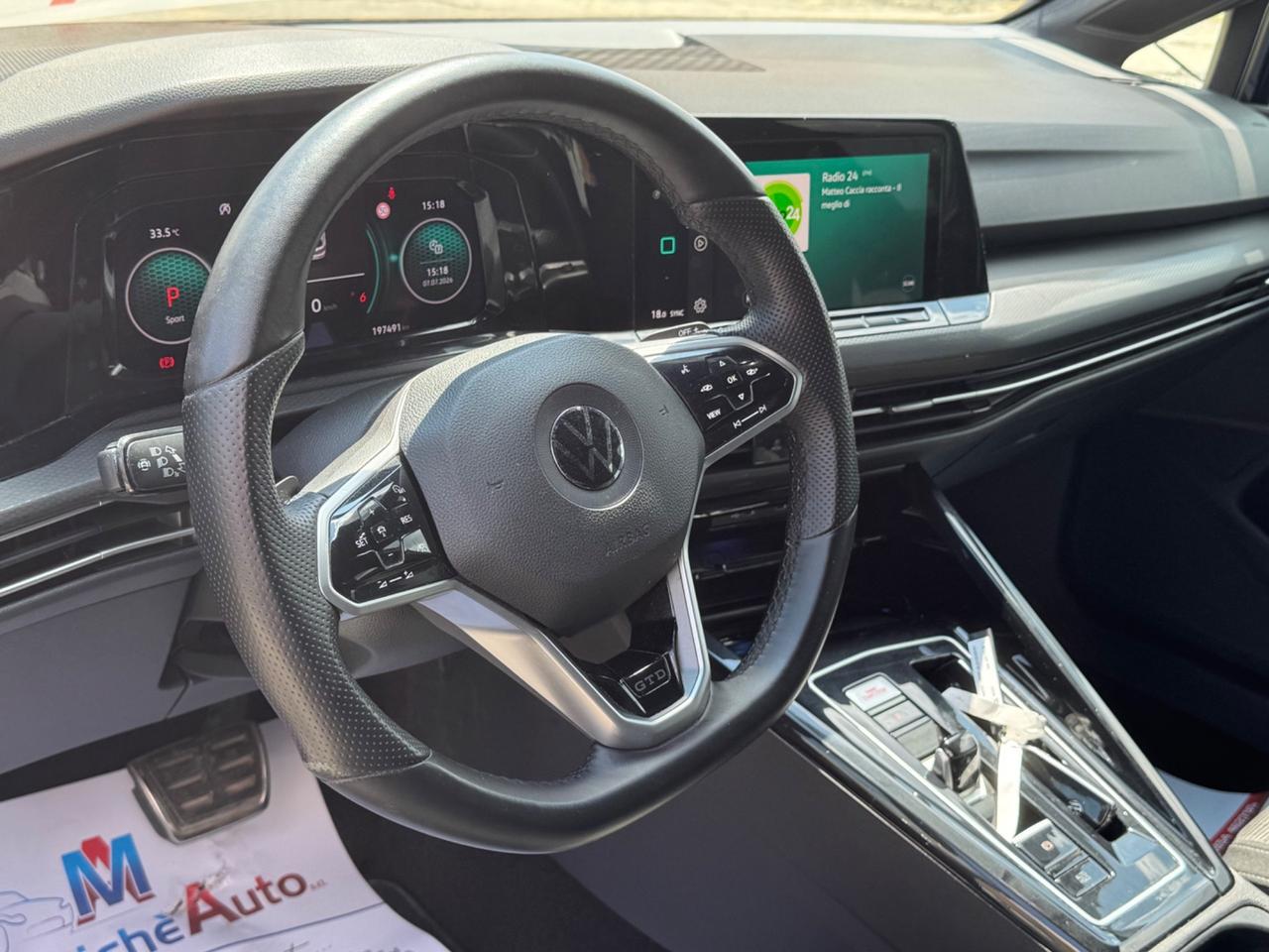 VOLKSWAGEN GOLF 8 GTD 200 CV DSG FULL IVA