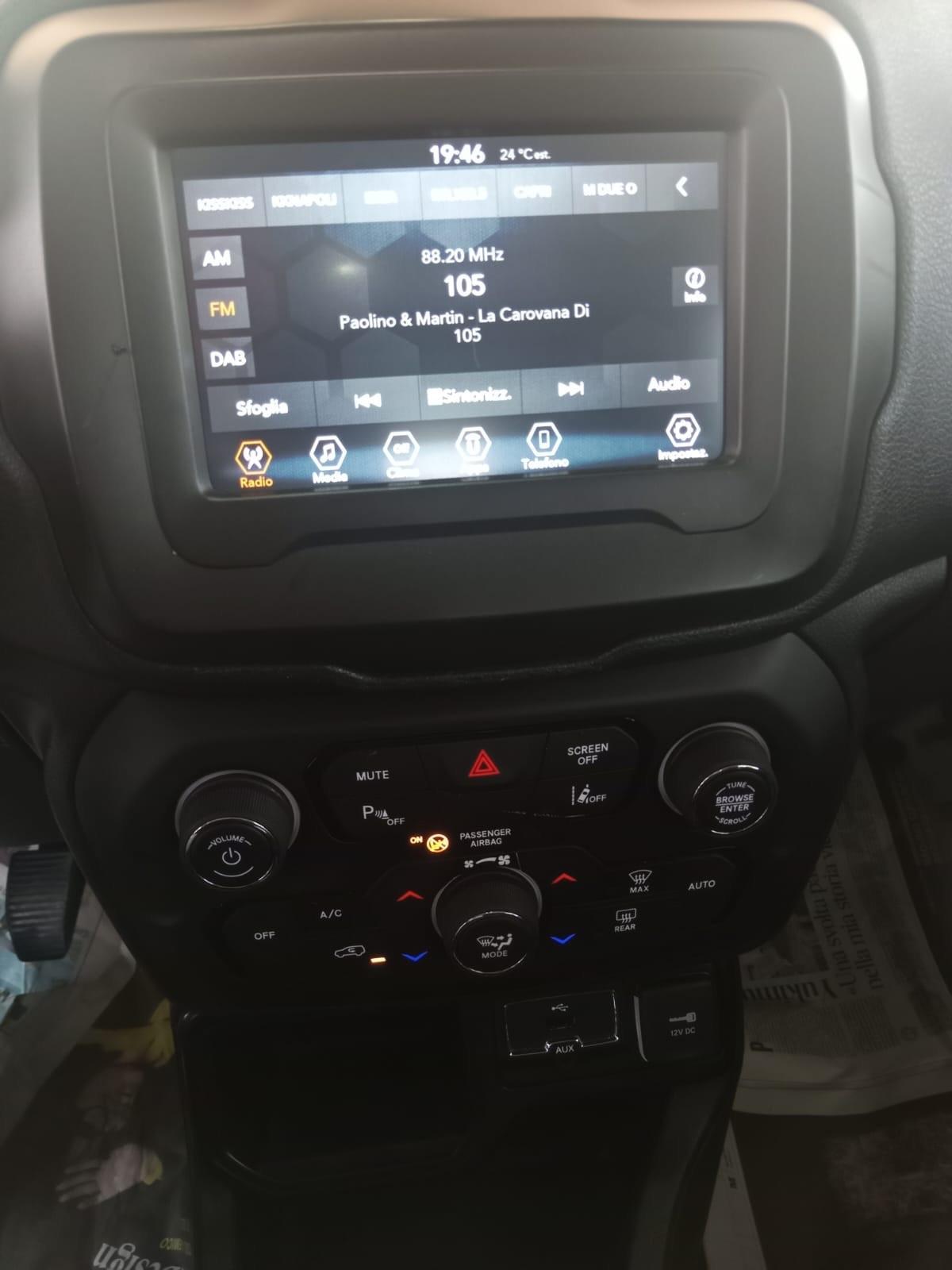 RENEGADE 1.4 T-Jet 120 CV GPL DI SERIE PERFETTA QUAL PROVA