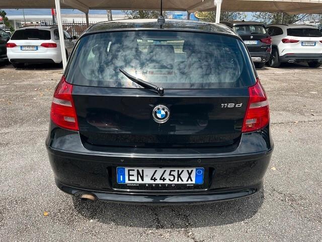 Bmw 118 118d cat 5 porte Eletta DPF