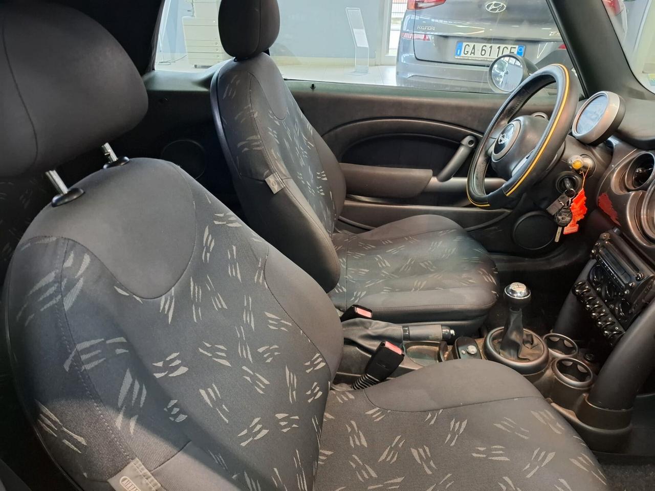 MINI One Cabrio Benzina Manuale