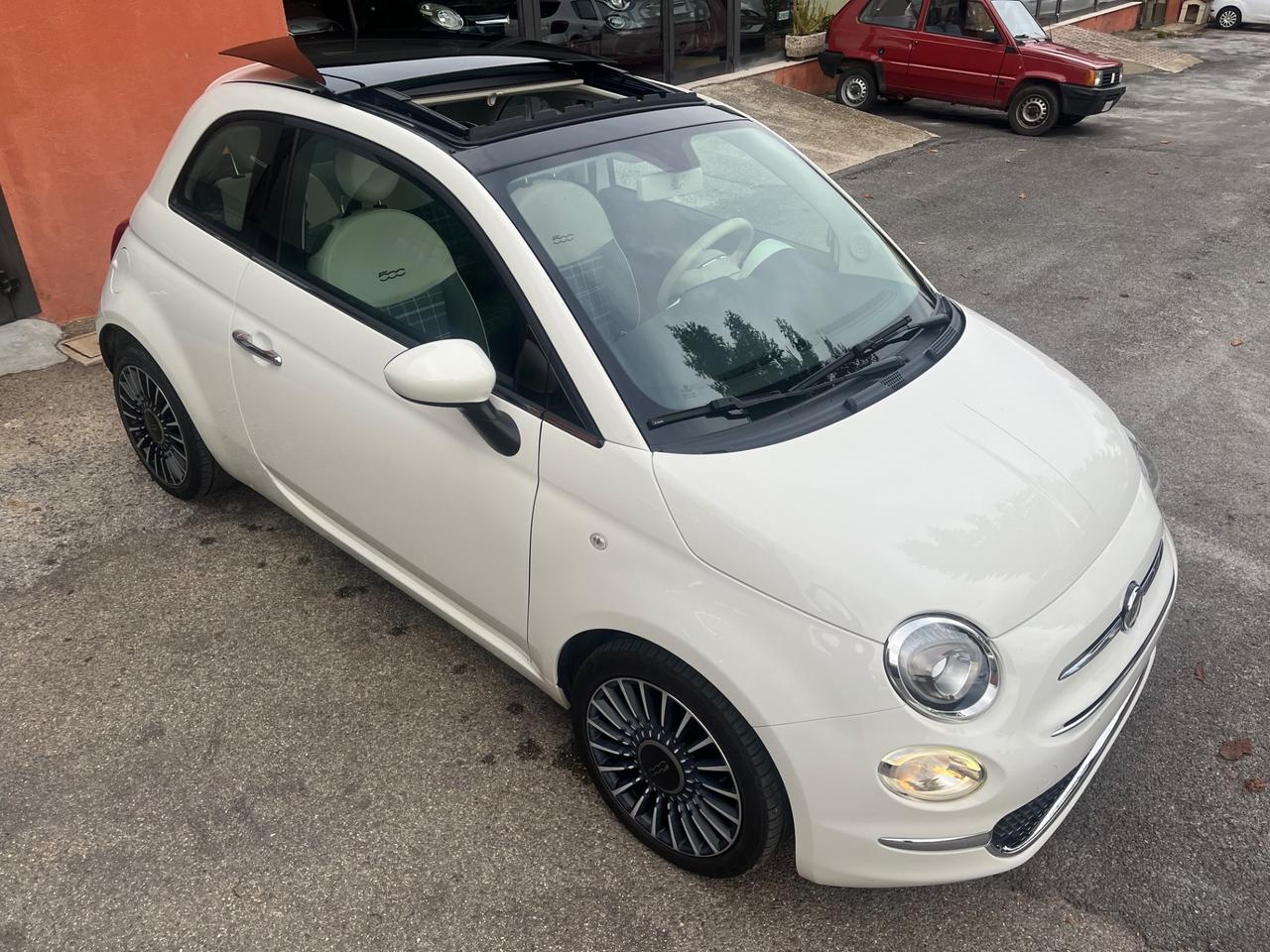 Fiat 500 1.2 Lounge-Km69500-tetto apribile