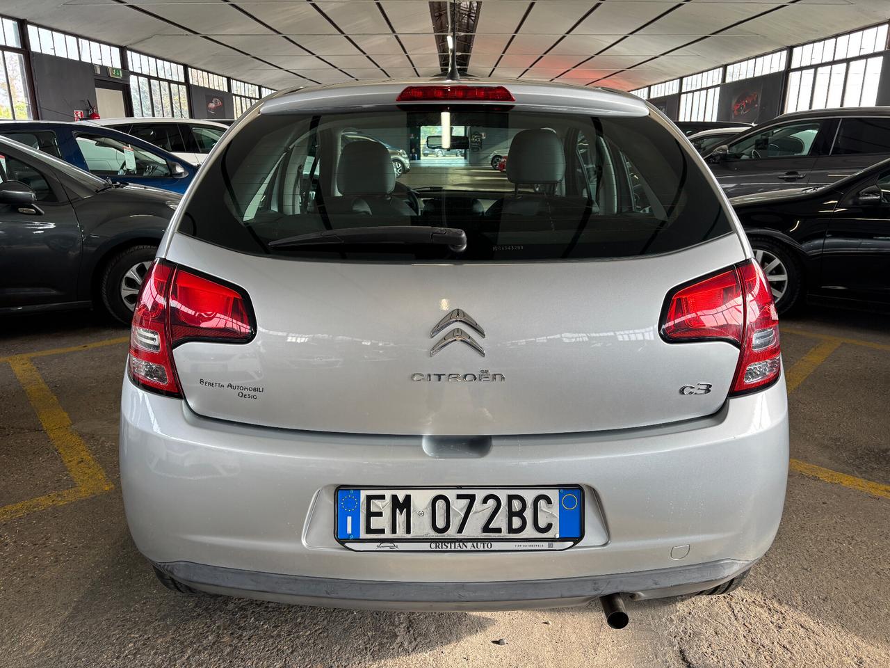 Citroen C3 1.1 BENZINA 44KW 60CV Exclusive NEOPATENTATO