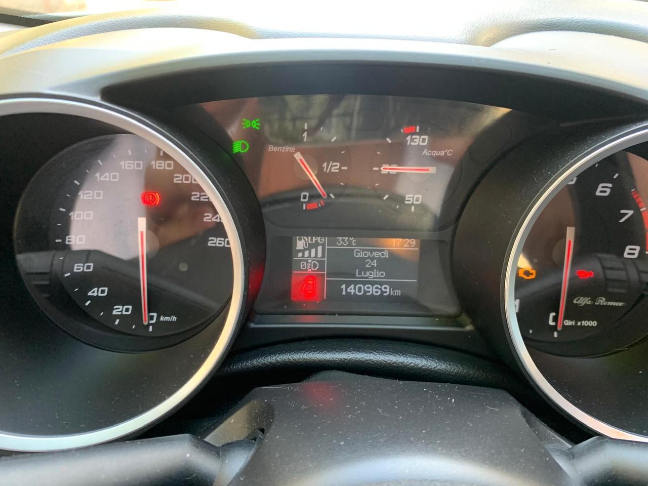 Alfa Romeo Giulietta 1.4 Turbo 120 CV GPL Super