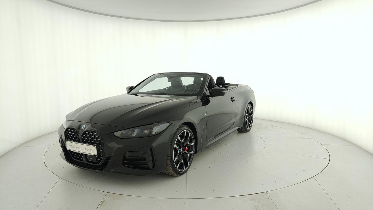 BMW Serie 4 G23 LCI 2024 Cabrio - 420d Cabrio mhev 48V MSport Pro auto