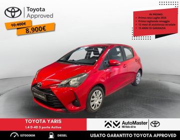 Toyota Yaris 1.4 D-4D 5 porte Active