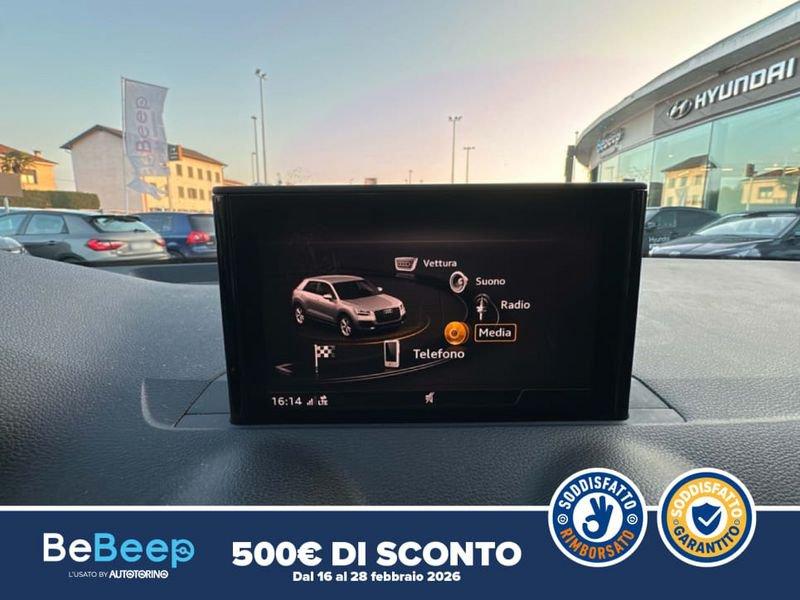 Audi Q2 1.6 TDI BUSINESS S-TRONIC