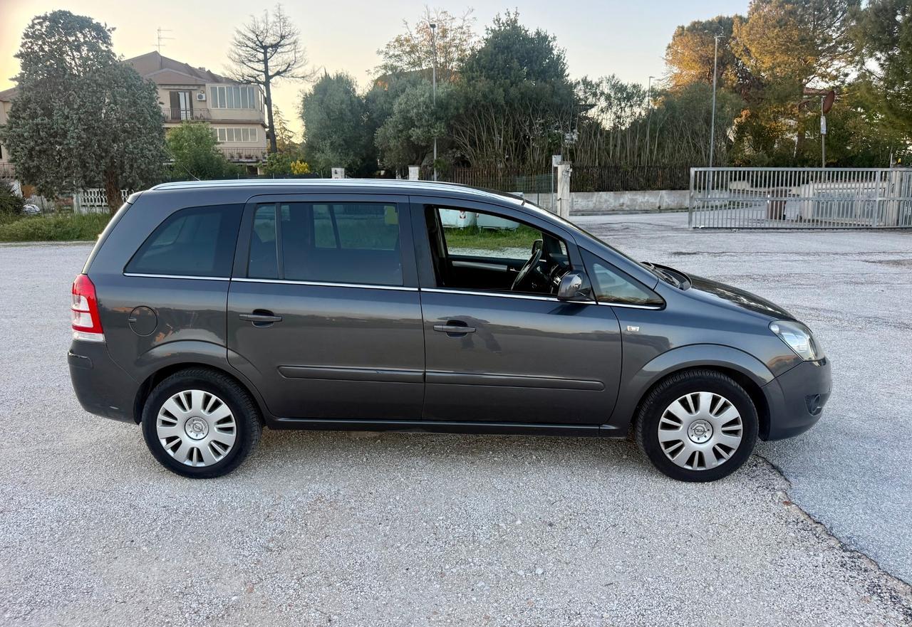 Opel Zafira ECOm 7posti 1.6 turbo benzina metano