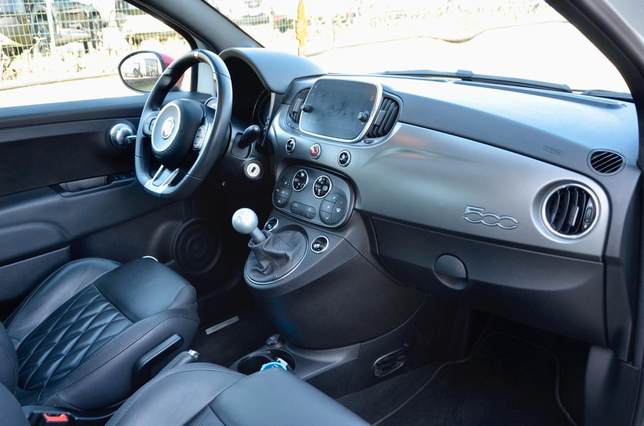 ABARTH 595 TURISMO 1.4 t 165cv, SERVICE CON FATTURE, TETTO, SCARICO RECORD MONZA, XENO, PELLE, PERMUTE