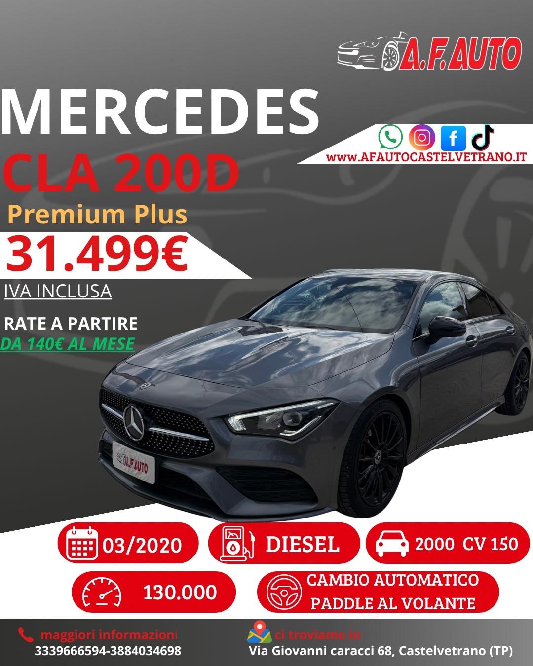 Mercedes-benz CLA 200 d Automatic Premium