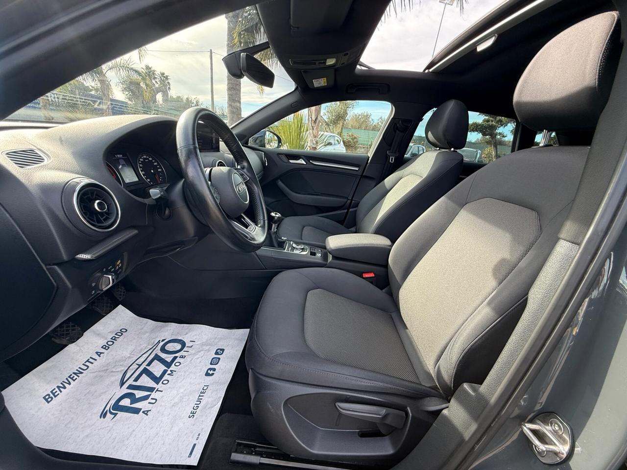 AUDI A3 SPB 35TDI 150CV S-LINE TETTO IDENTITY BLACK