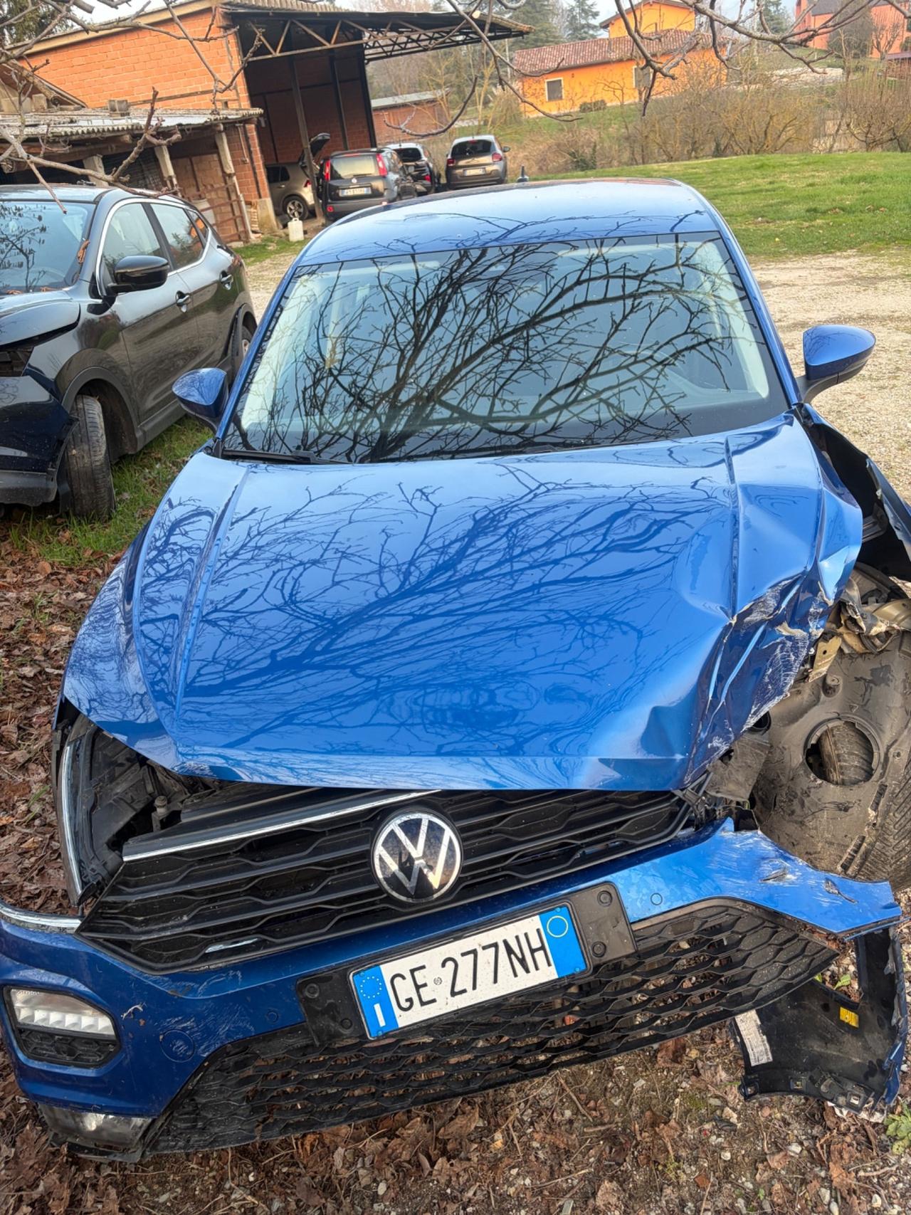 Volkswagen T-Roc 1.0 TSI 2021 INCIDENTATO