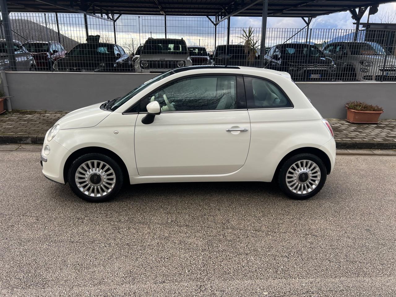 Fiat 500 1.2 benzina 69cv tetto Lounge