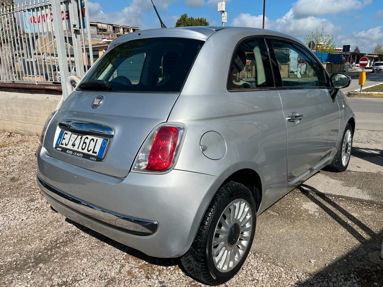 Fiat 500 1.2 Lounge TETTO PANORAMICO KM CERTIFICATI 2011