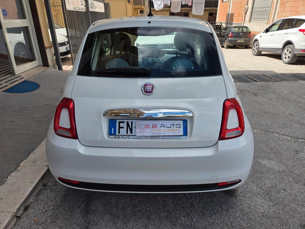 FIAT 500 ANNO 2018 1.2 BENZINA 70 CV KM CERTIFICATI