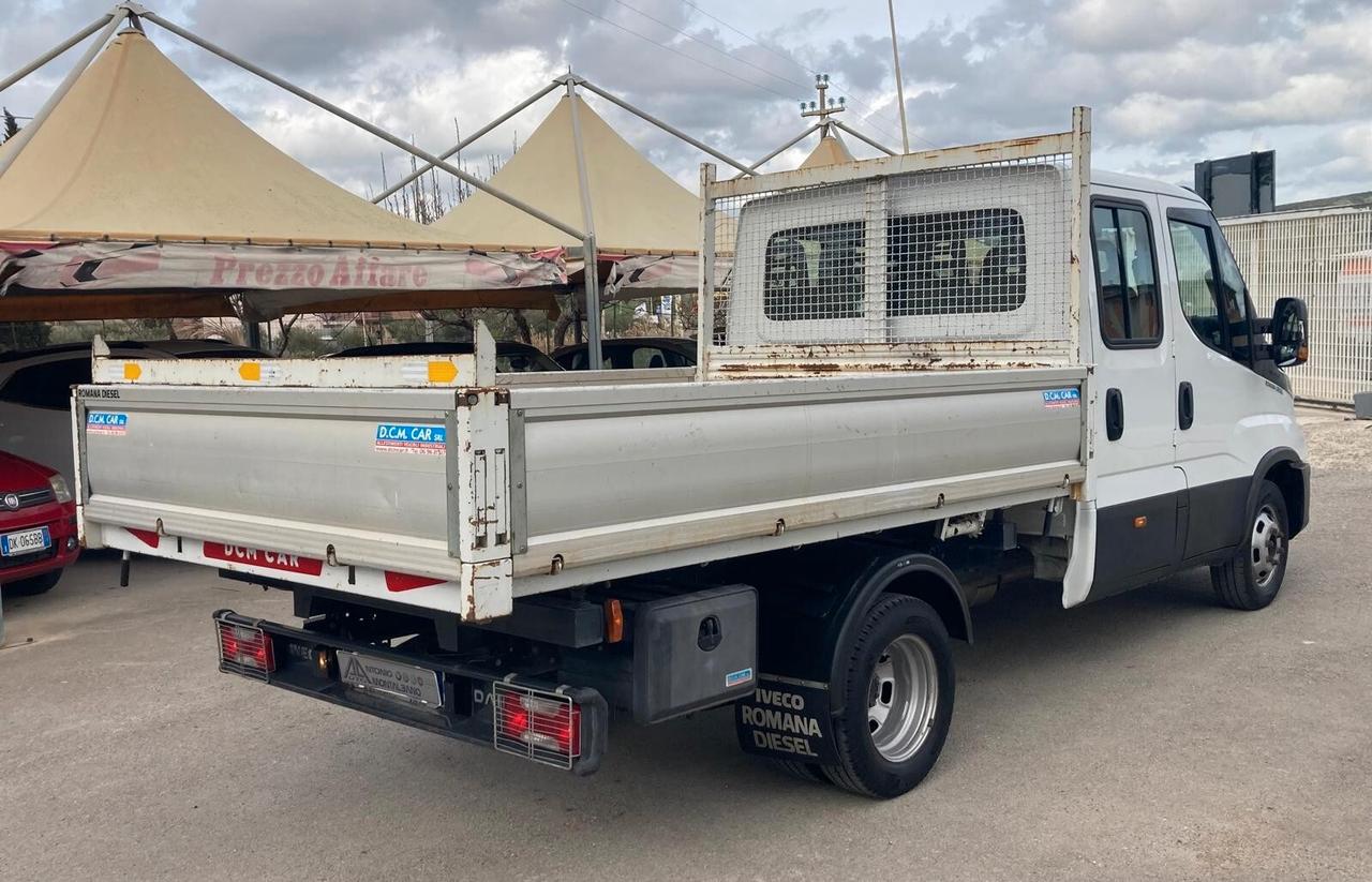 Iveco Daily 35c14 doppia cabina ribaltabile 3 lati