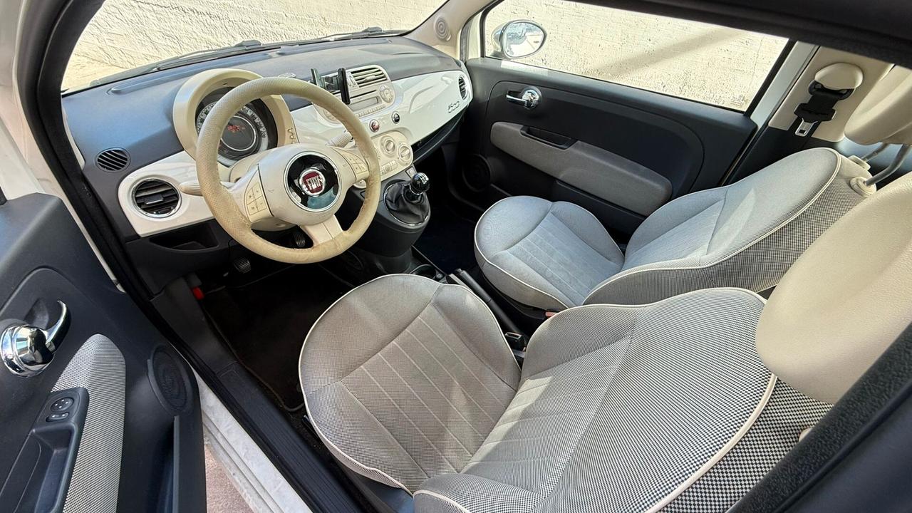 Fiat 500 1.2 Lounge unic. proprietario vedi DESCR. gomme tagliando e friz. nuovo