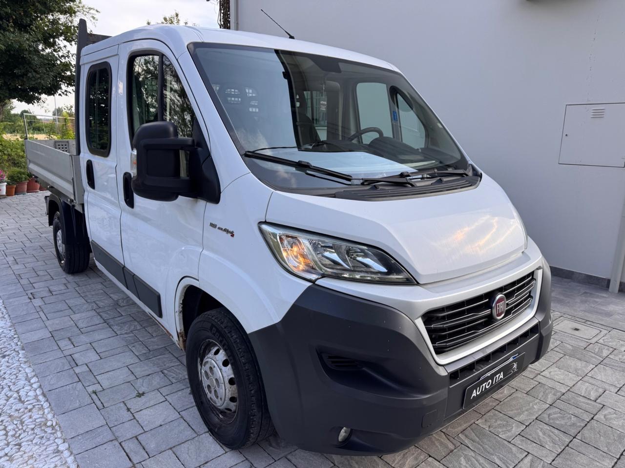 Fiat Ducato 2.3 Mjet 16V 115CV Cassone a sponde abbattibili doppia cabina OK NEOPATENTATI