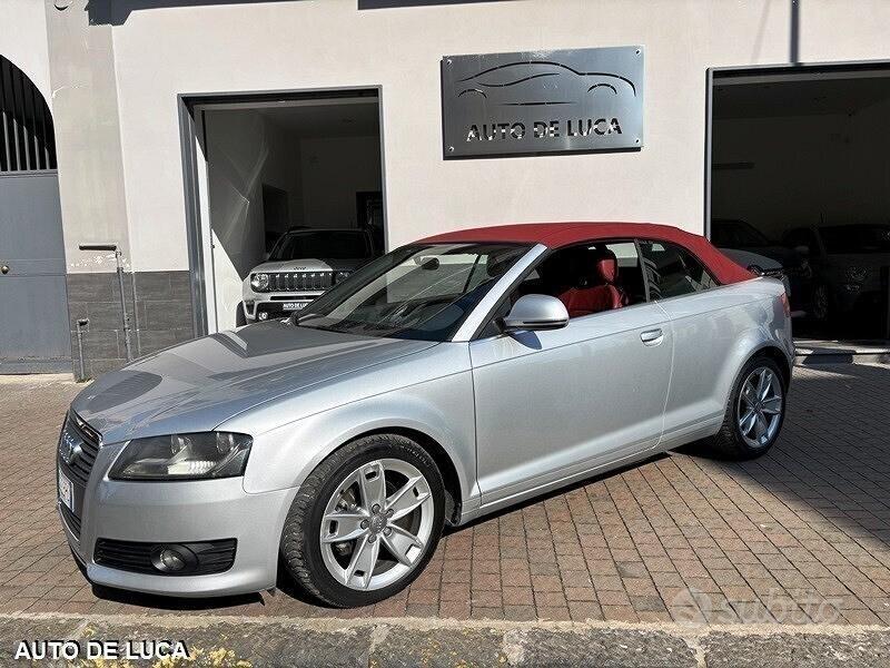 Audi a3 cabrio 2.0 tdi 140cv ambition certificata