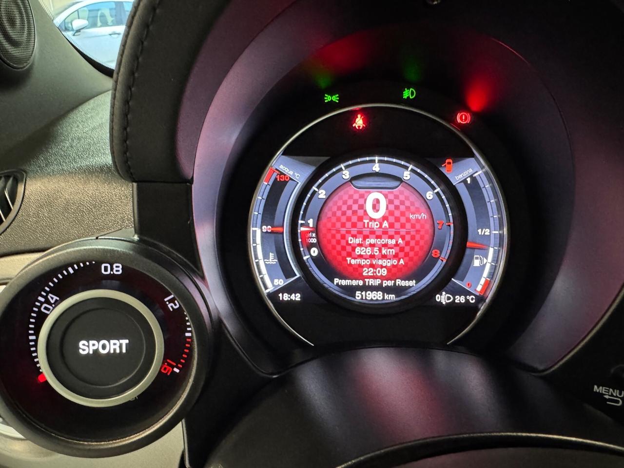 Abarth 595 1.4 Turbo T-Jet 165 CV Turismo