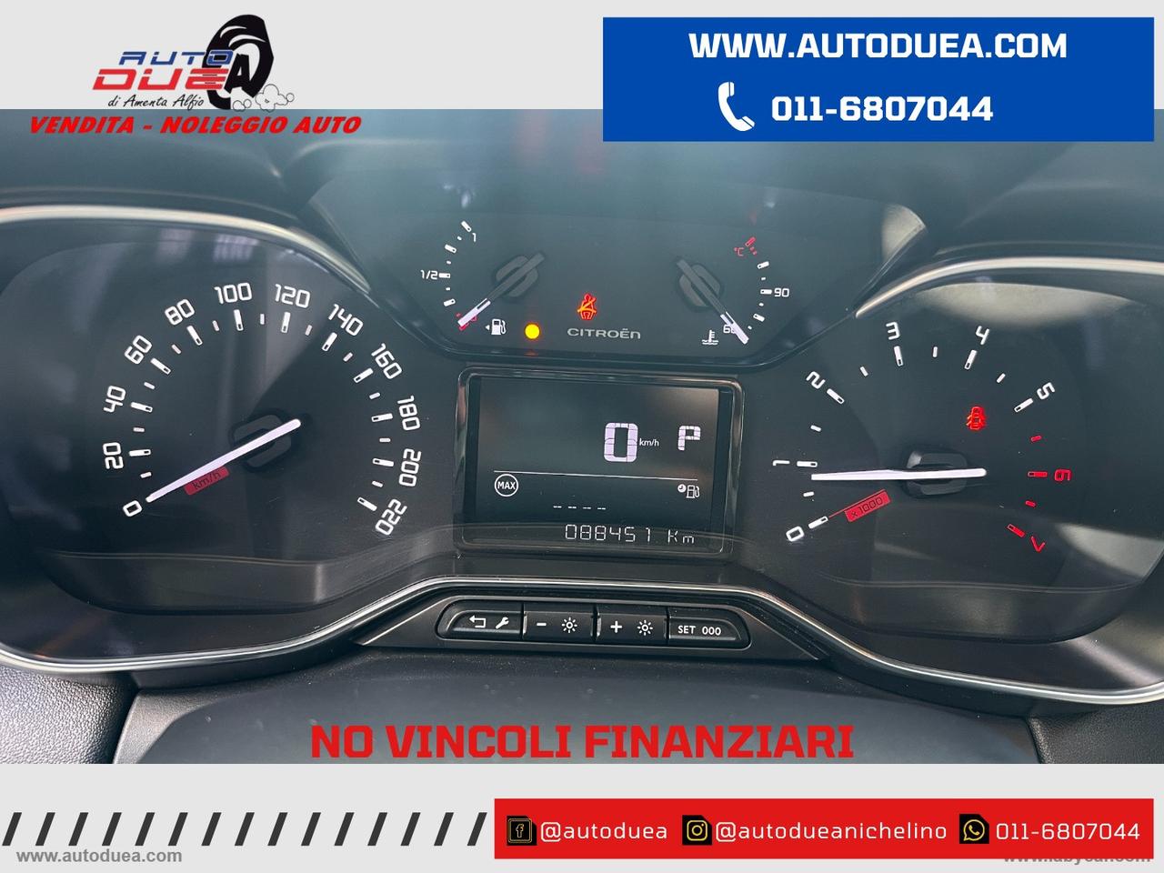 CITROEN C3 Aircross BlueHDi 120 S&S EAT6 Shine NO VINCOLI FINANZIARI