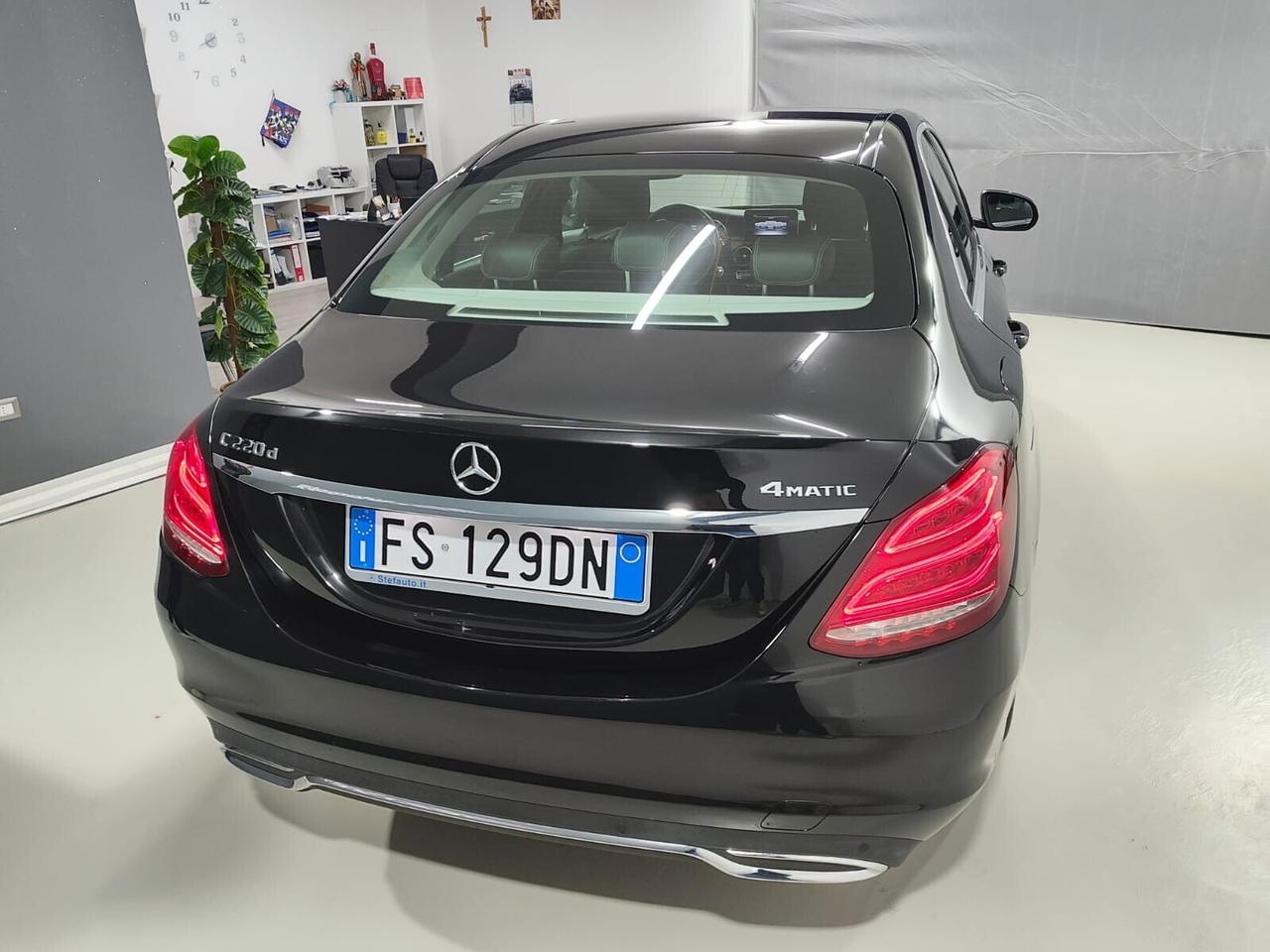 Mercedes-benz C 220 d 4Matic km 61000 certificati