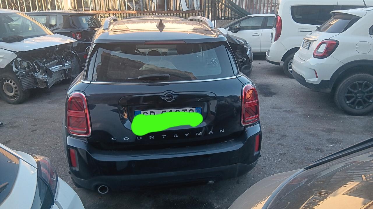 Mini countryman incidentata sinistrata mondialcars km 3.500
