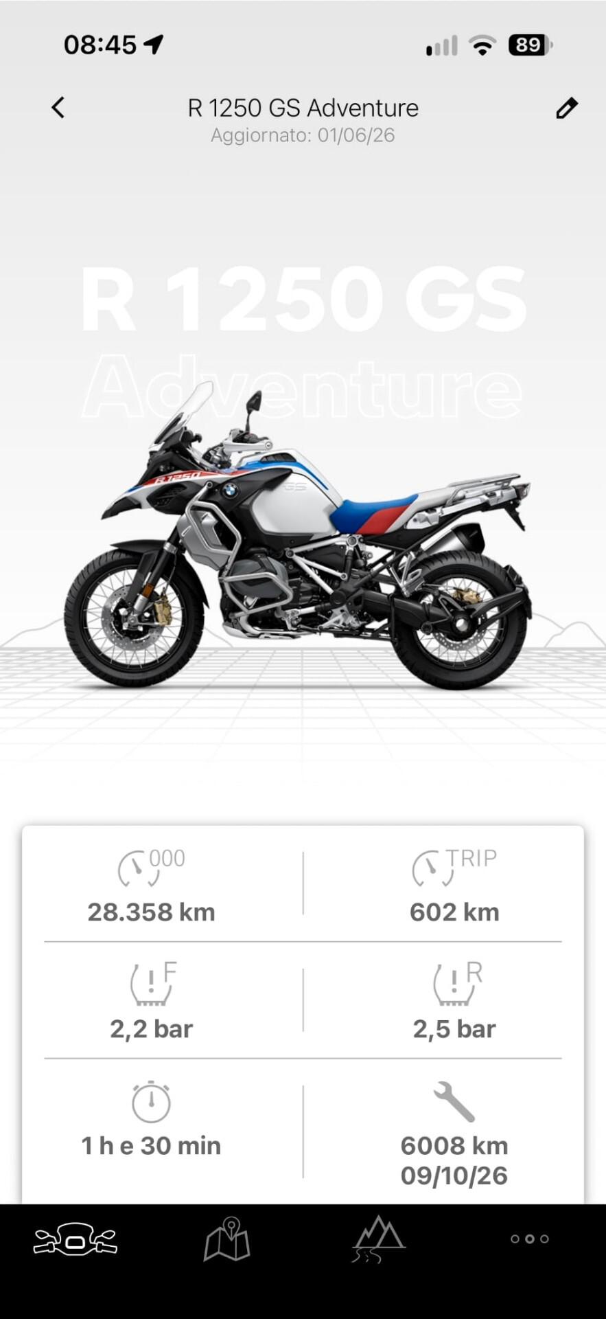 Bmw GS 1250 Adventure-Rallye 2021