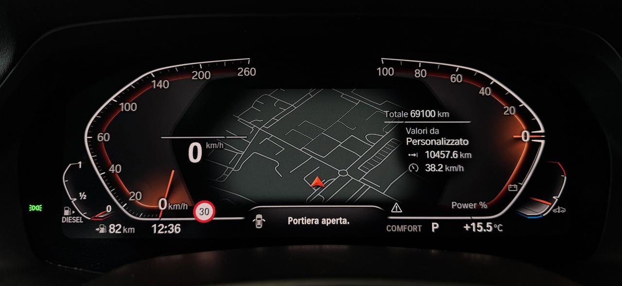 Bmw X5 30d MSport XDrive mhev 48V 3.0cc 286cv Finanziabile OK Permute