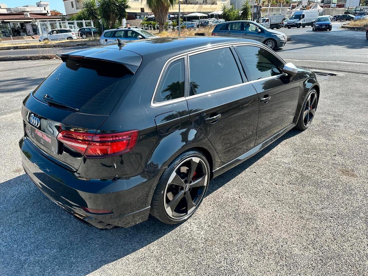 AUDI RS3 SPB QUATTRO 2.5cc TFSI BENZINA TURBO S-TRONIC 400CV EURO6B