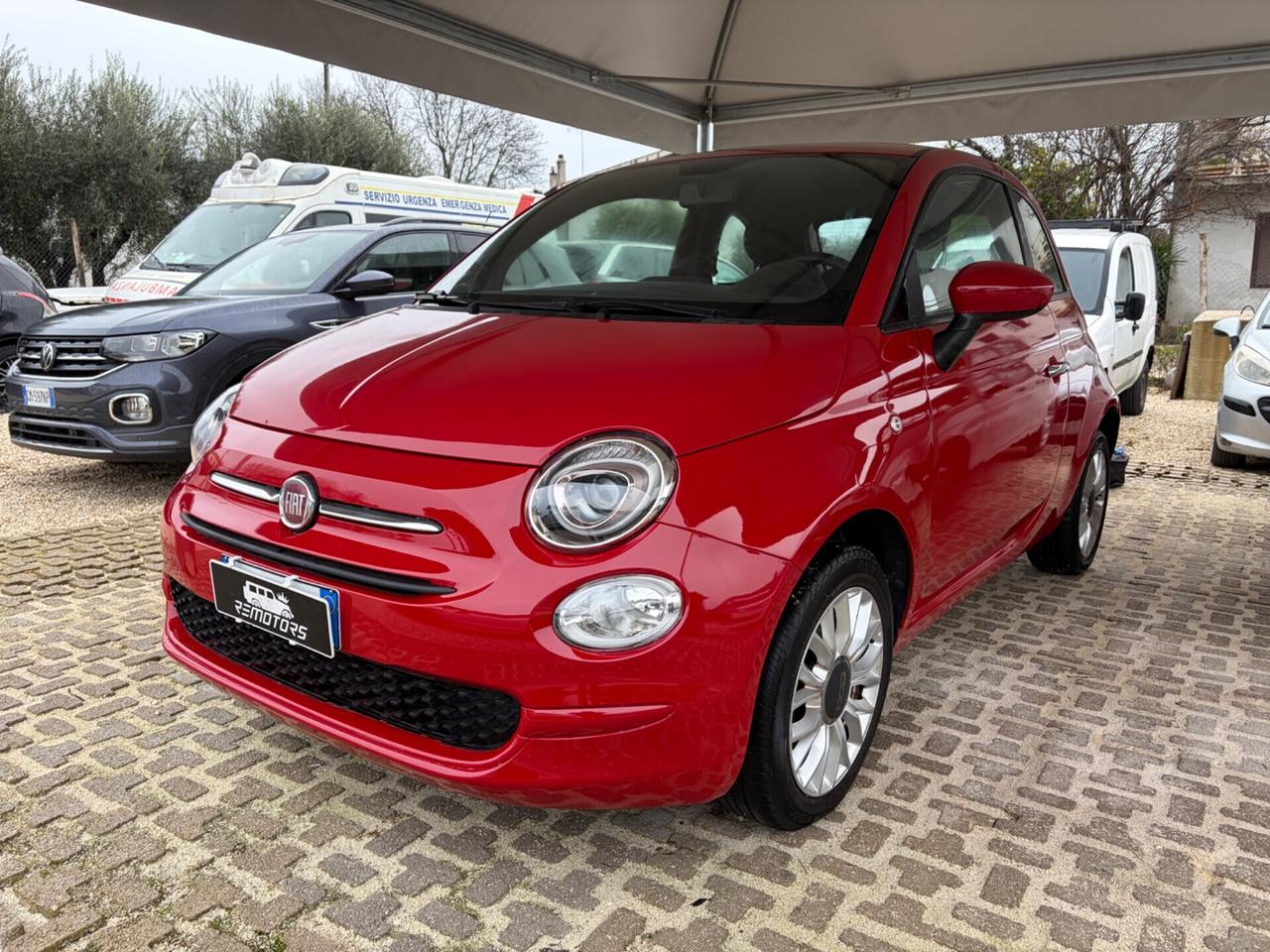 Fiat 500 1.0 Hybrid Red
