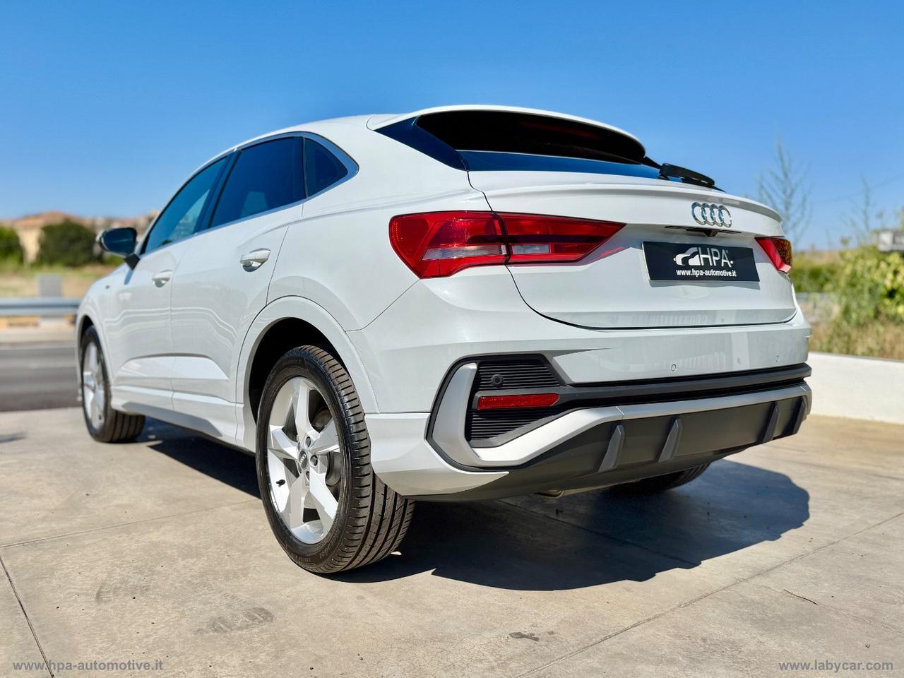 AUDI Q3 SPORTBACK 2.0TDI S-tronic S-Line LED NAVI PELLE CERCHI 19 RETROCAMERA