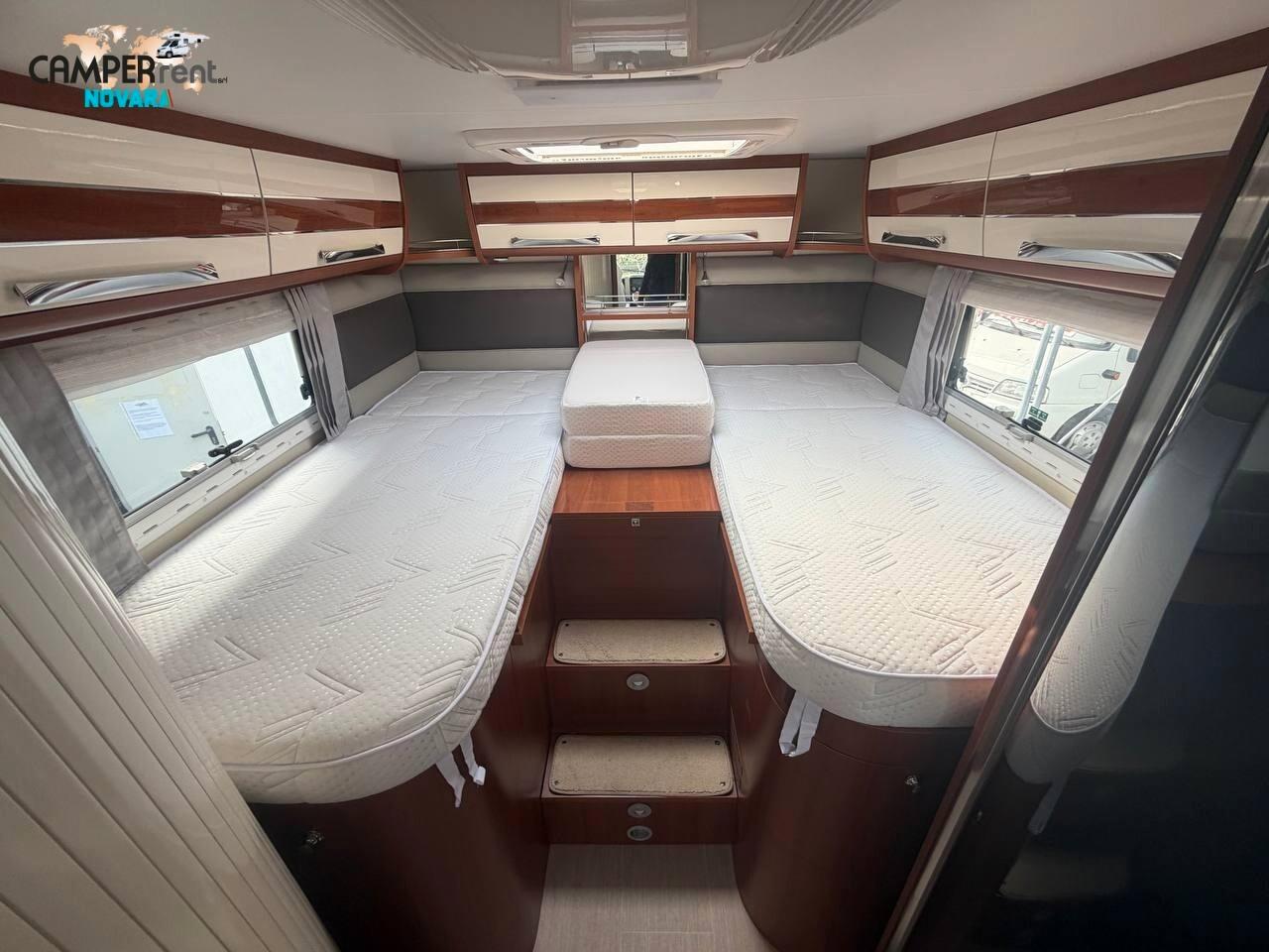 Mobilvetta K.YACHT 85 TEKNO LINE - LETTI GEMELLI IN CODA