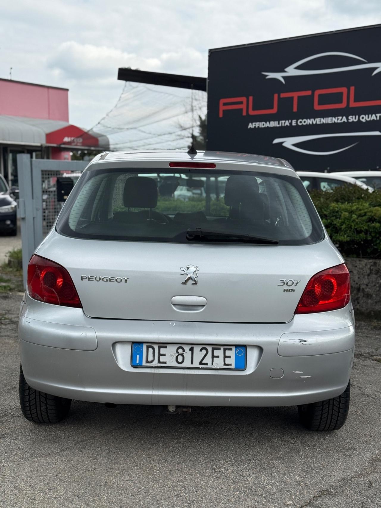Peugeot 307 1.6 16V HDi 90CV 5p OK NEOPATENTATI