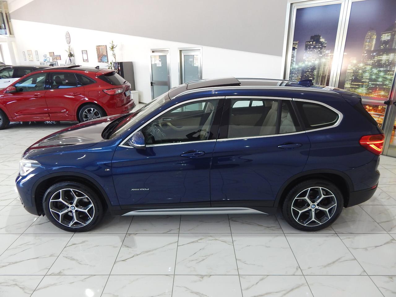 BMW X1 xdrive20d xLine Aut. TETTO-NAVI-PELLE-PARK-XENON